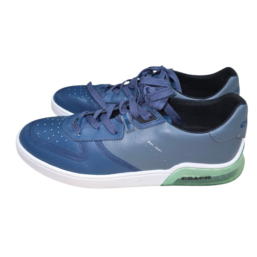 Coach Men's Blue Sneakers - Picture 5 of 11